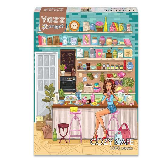 Puzzle Yazz Café Chaleureux 1000 pièces