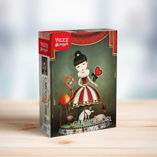 Puzzle Yazz Fille du Carrousel de 1000 pièces