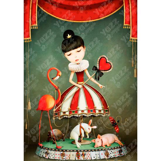 Puzzle Yazz Fille du Carrousel de 1000 pièces
