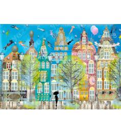 Puzzle Yazz Ville Belge de 1000 pièces