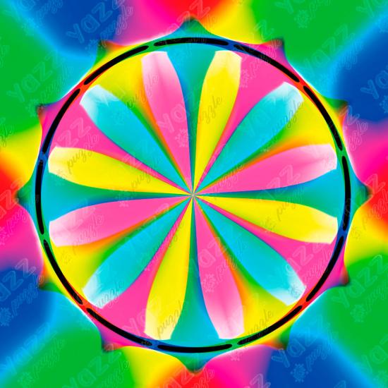 Puzzle Yazz Ornement Coloré de 1023 pièces