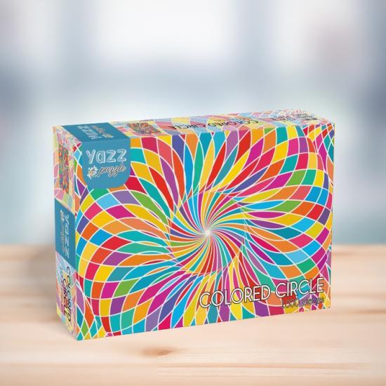 Puzzle Yazz Cercle Coloré de 1000 pièces