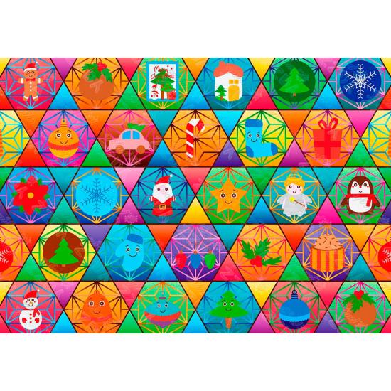 Puzzle Yazz Le Jour de Noël de 1000 pièces