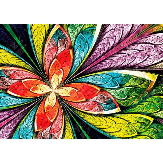 Puzzle Yazz Fleur Colorée de 1000 pièces Puzzle Yazz Fleur Colorée de 1000 pièces