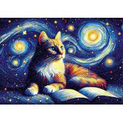 Puzzle Yazz Chat Étoilé 1000 pièces