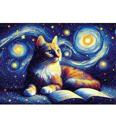 Puzzle Yazz Chat Étoilé 1000 pièces