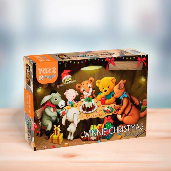Puzzle Yazz Winnie Noël de 1000 pièces Puzzle Yazz Winnie Noël de 1000 pièces