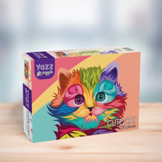 Puzzle Yazz Chat Mignon de 1000 pièces