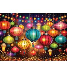 Puzzle Yazz Lumières Colorées 1000 pièces
