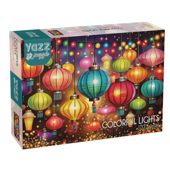 Puzzle Yazz Lumières Colorées 1000 pièces