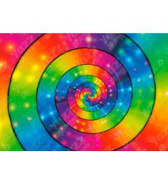 Puzzle Yazz Lumières en Spirale de 1000 pièces