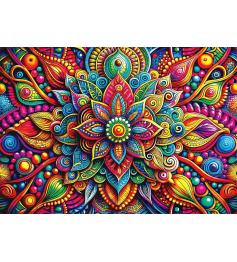 Puzzle Yazz Mandala Coloré 1000 pièces