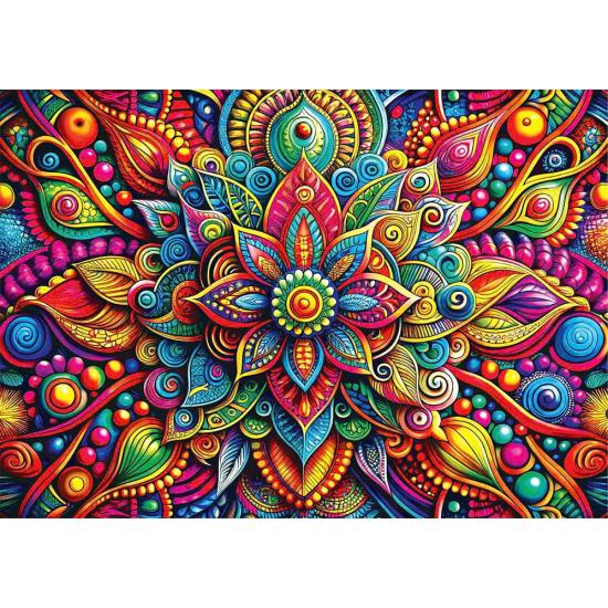 Puzzle Yazz Mandala Coloré 1000 pièces