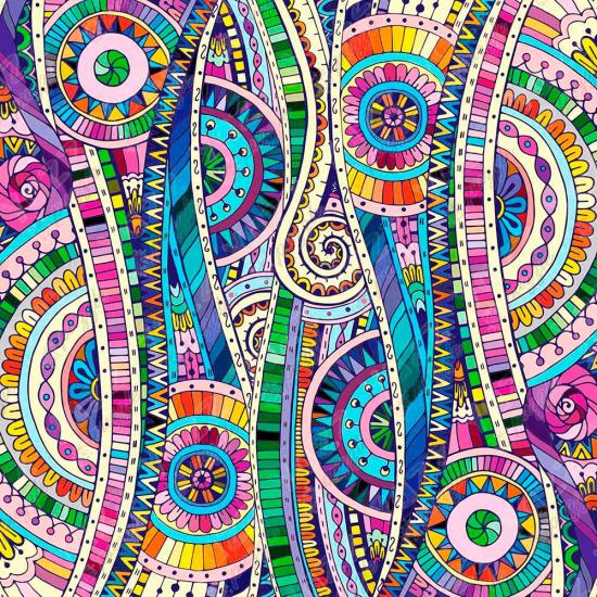 Puzzle Yazz Mosaïque Géométrique de 1023 pièces