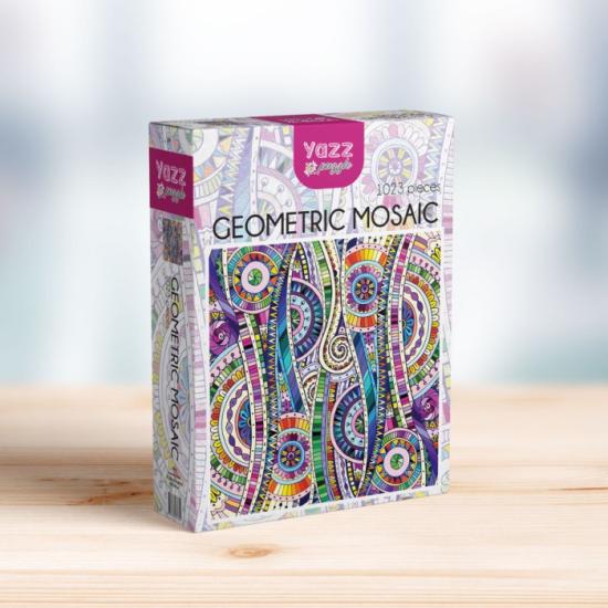 Puzzle Yazz Mosaïque Géométrique de 1023 pièces