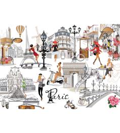Puzzle Yazz Paris 1000 pièces