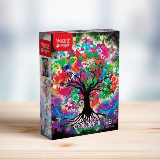 Puzzle Yazz Arbre Coloré de 1000 pièces