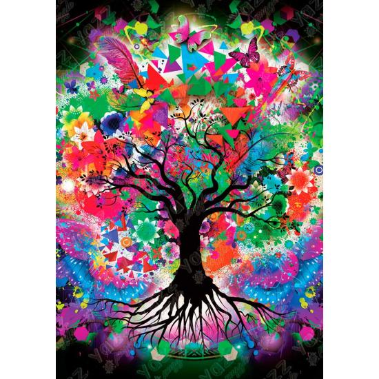 Puzzle Yazz Arbre Coloré de 1000 pièces