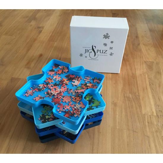 Jig And Puzz Piece Separator, 6 Plateaux